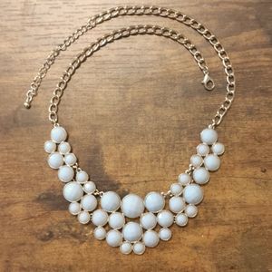Light Blue Statement Necklace